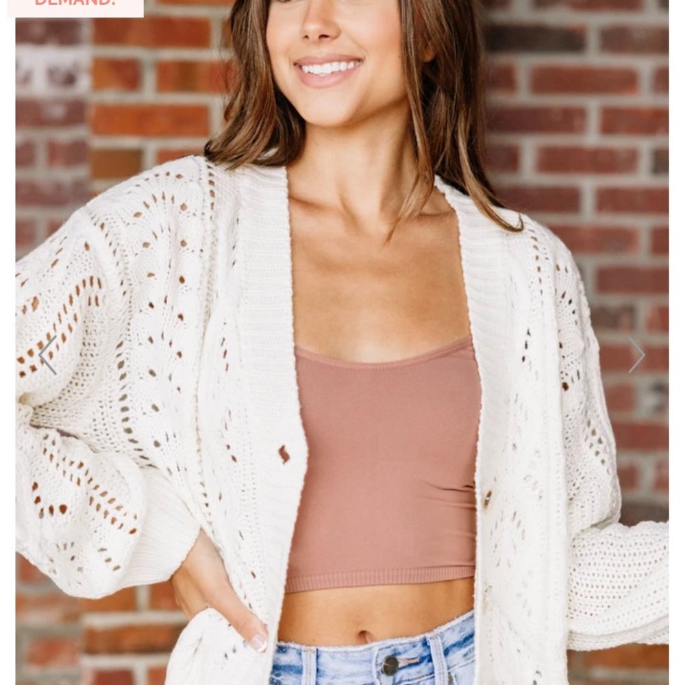 Ivory Cardigan